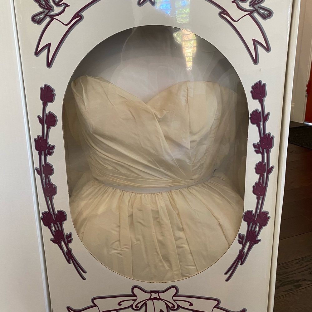 Oscar de la Renta wedding gown!